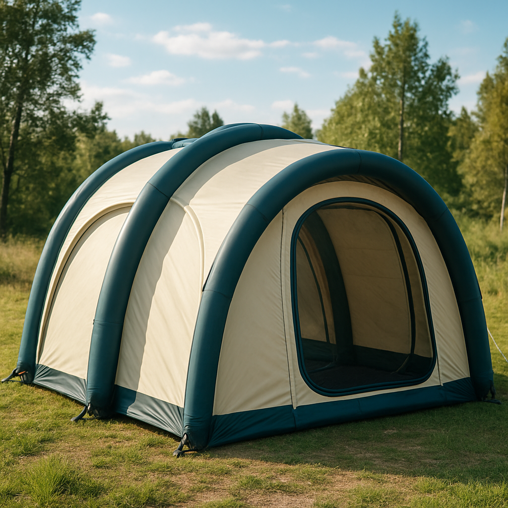 Coody four person inflatable tent review image