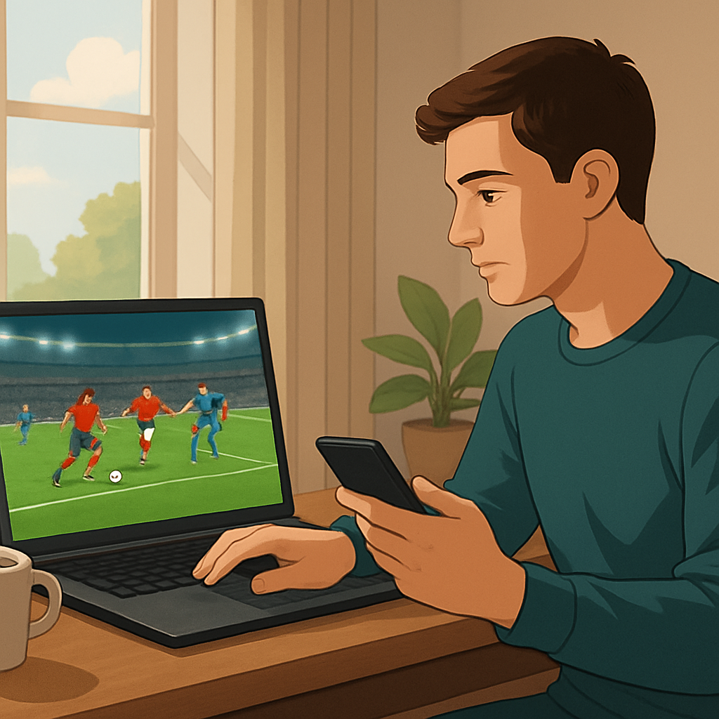 챔피언스리그 실시간 중계 링크 찾는 방법 이미지