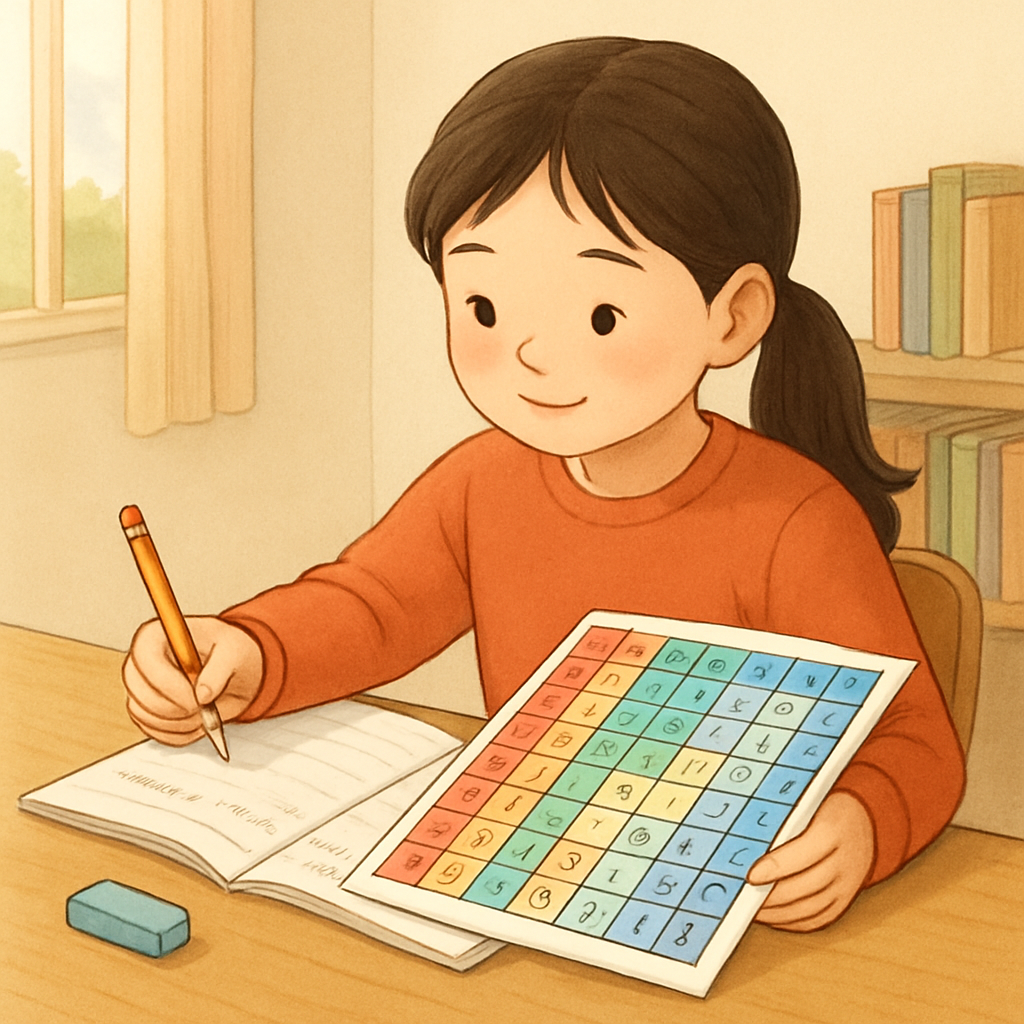 구구단 쩜오로 배우는 곱셈 암기법 이미지