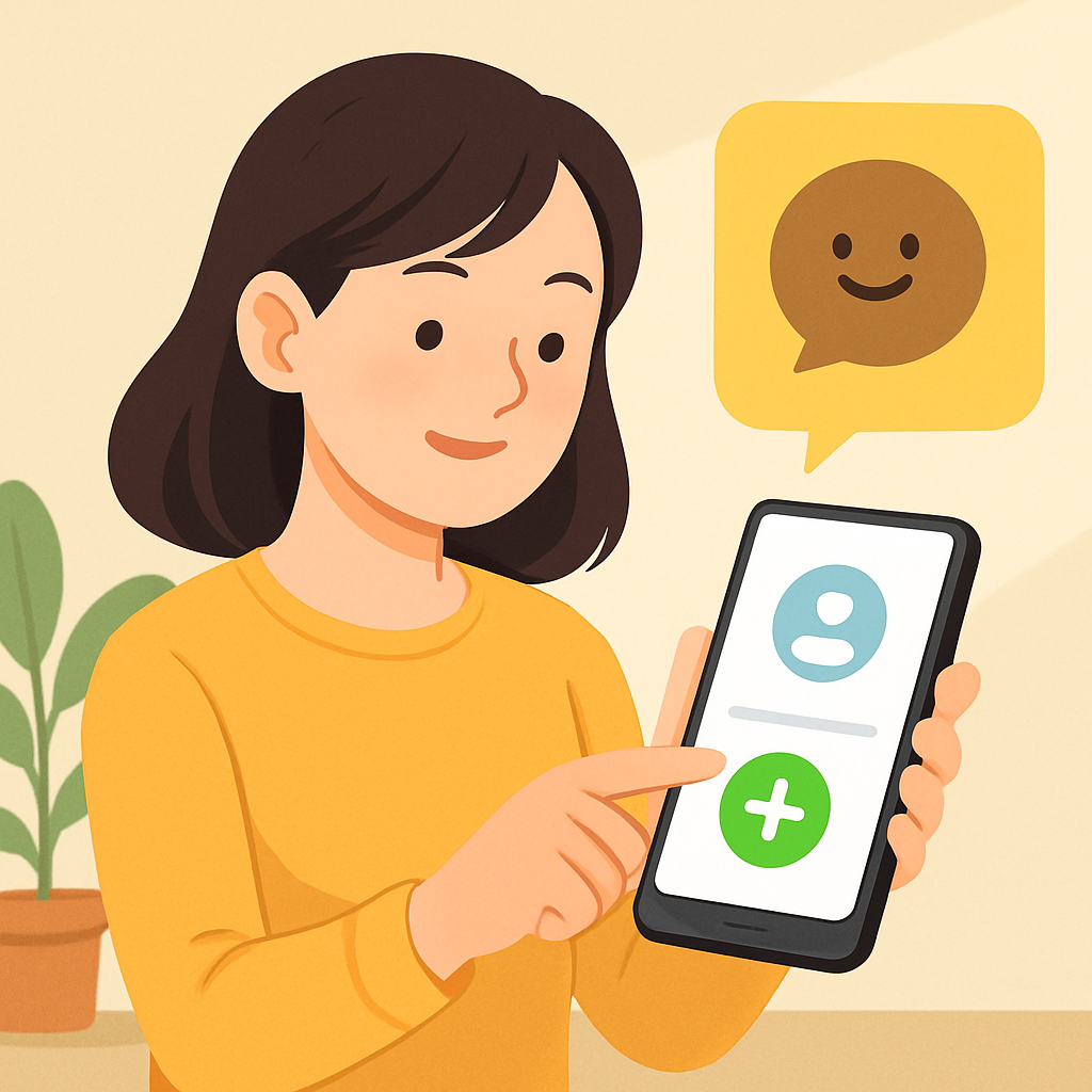 카카오채널 친구추가 메인 이미지