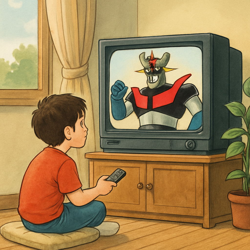 마징가티비 시청 방법 이미지