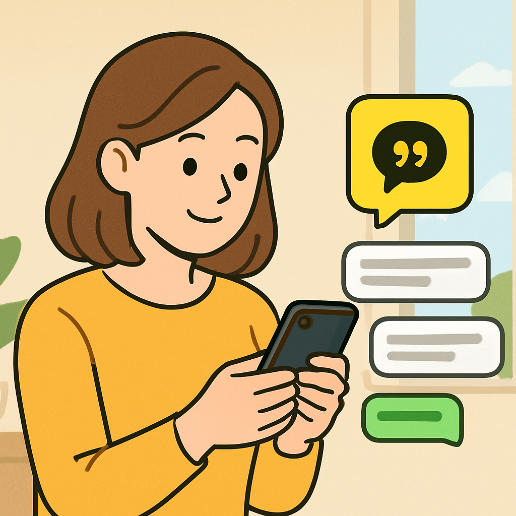 카카오톡 채널 이미지