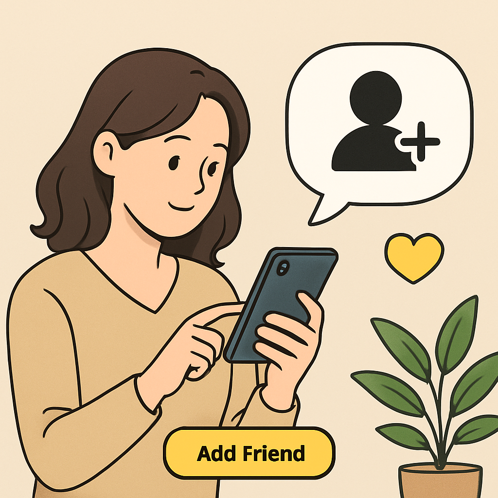 초보자를 위한 카카오톡 채널 친구추가 팁 이미지