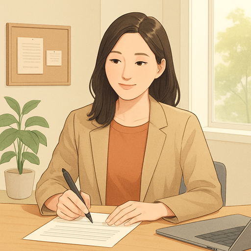 여성 파트타임 채용 이미지